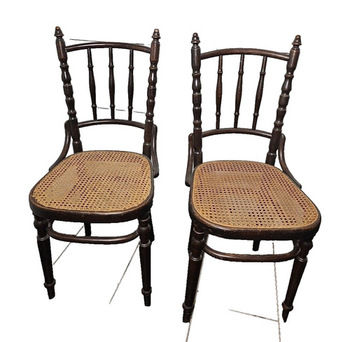 Sedie bistrot intrecciate - sedie,