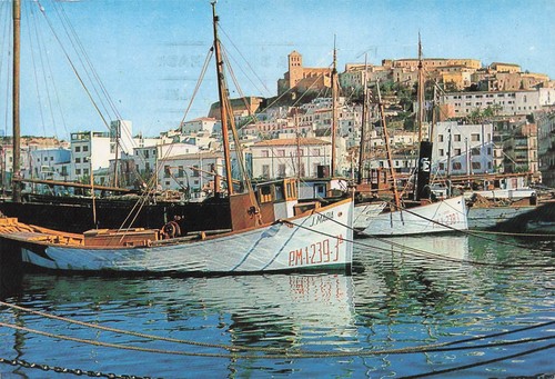 Espagne ibiza port - espagne, vieille