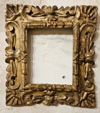 Lombard frame carved wood