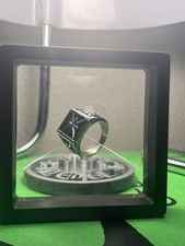 Anello stile cuore cromato