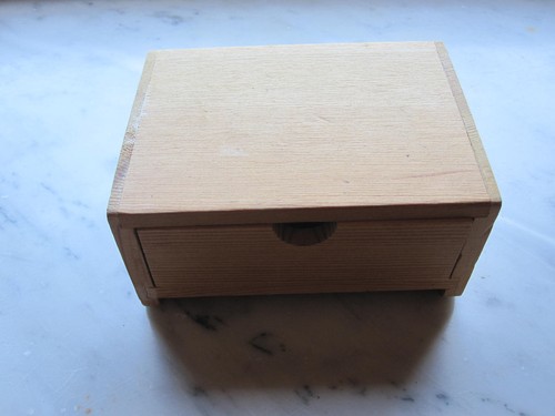 Cofanetto box legno con - cofanetto,