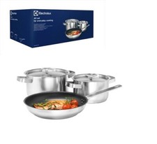 SET ELECTROLUX E3SS ACCIAIO