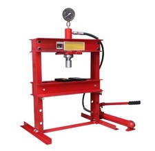 Pressa idraulica manuale pressa per forgiatura tipo split pressa idraulica 10T con manometro