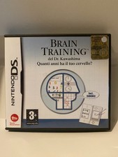 BRAIN TRAINING NINTENDO DS  PAL ITA ITALIANO COME NUOVO BOX e Libretti originali