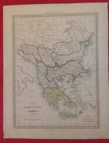 Carta della turchia - della,