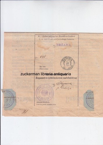 Avviso razglasilo kundmachung - razglasilo,