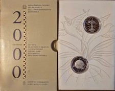 Due monete argento Repubblica