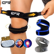 Ginocchiera CFR Supporto Doppia Rotula Ginocchiera Compressione Regolabile Protezione Sportiva