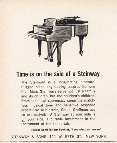Pianoforte steinway 1963 - pianoforte, il