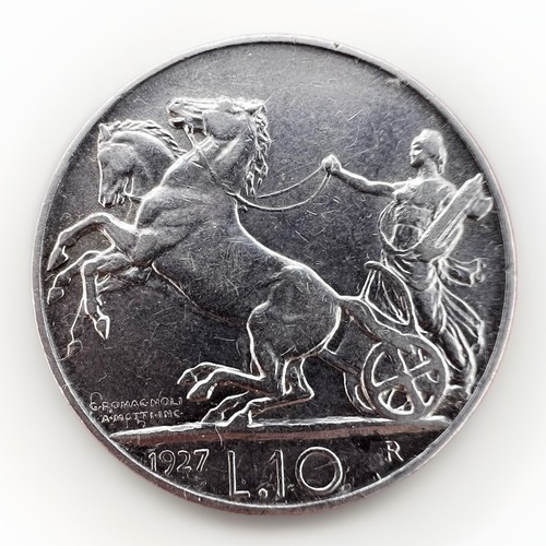 Italia 1927 lire vittorio - italia, 1927-r