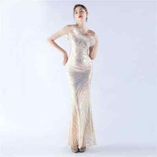 Vestito Abito Elegante Lungo