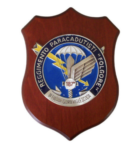 Crest militare del 187 rgt - crest,