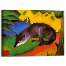 Franz Marc Blue and Black Fox
