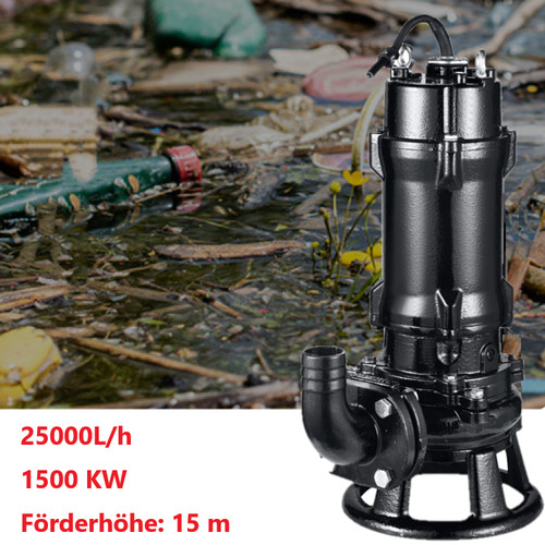 Pompa fecale 1500w - 1500w,