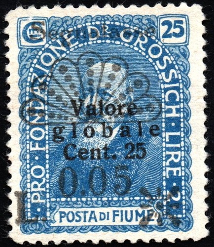 Fiume 1921 segnatasse - 1921,