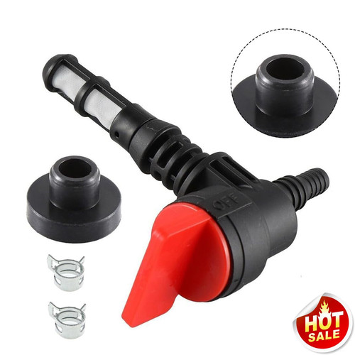 Rubinetto benzina con filtro