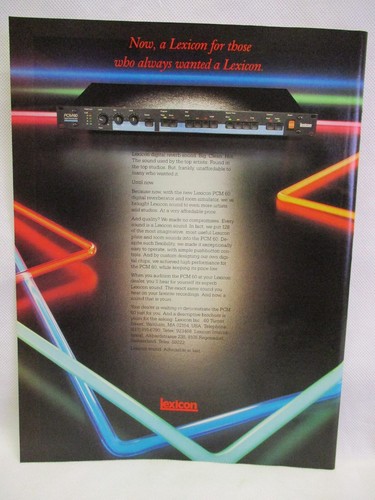 Lexicon pcm riverbero - pcm, 60