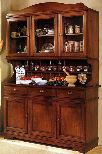 Dispensa credenza cristalliera - credenza,