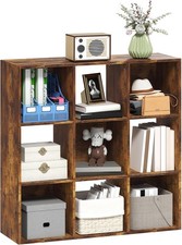 Libreria rustica 9 cubi