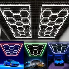 3-14x luci da garage esagonali