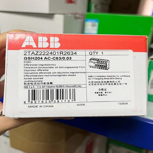 Pezzo nuovo abb gsh204 - 1,