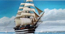 Aoshima 7 - Amerigo Vespucci - - 3 alberi spedizione completa truccata - 1:350