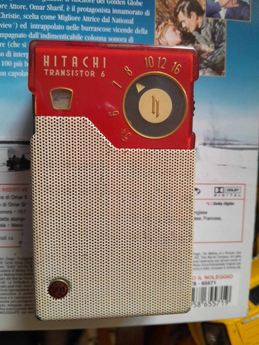 Radio hitachi transistor 6 - radio,