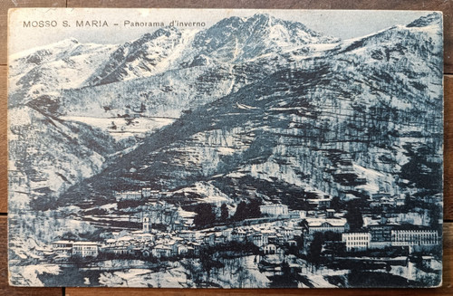 1931 mosso santa maria - santa, in