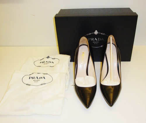 Prada pumps black leather - pumps, '