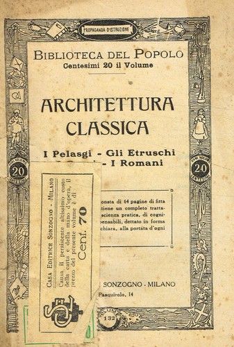Architettura classica i - classica.,