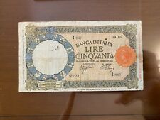 BANCONOTA LIRE 50 LUPETTA