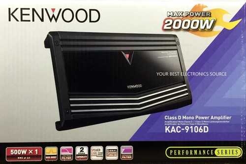Nuovo kenwood kac - kac-9106d, classe