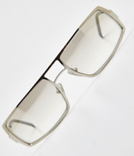 ? vintage occhiali da sole BYBLOS B812 argento Zoomer fashion rave 90s? Unisex