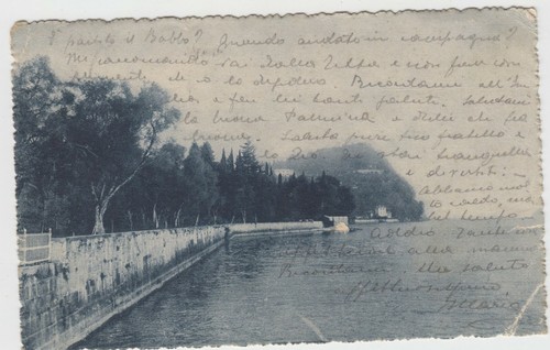 Cartolina epoca san giorgio - d'epoca,