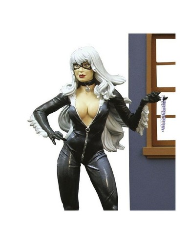 Marvel select black cat action - black,