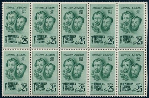 Rsi striscia francobolli - striscia, di