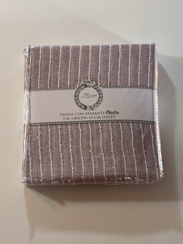 Tenda con passanti shabby - con,