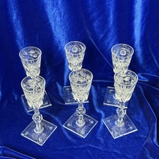 6 antichi bicchieri cordiali