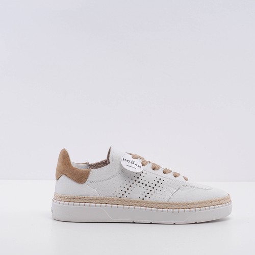 Hogan men white allacciato h - hogan,