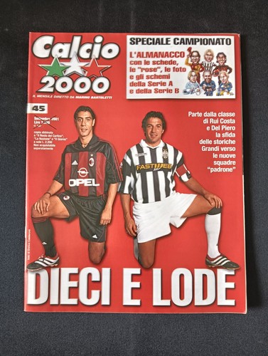 Rivista calcio 2000 - calcio, 2001