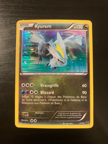 Carte pokémon kyurem 21 20 - pokémon, :
