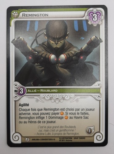 Remington wakfu tcg promo - remington,