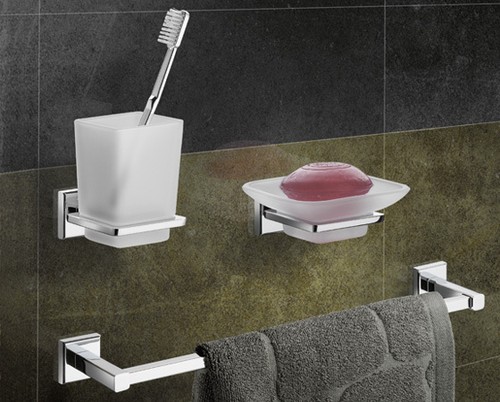 Set accessori muro bagno - da,