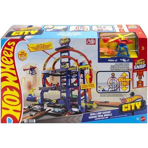 Hot wheels garage mega loop - wheels,