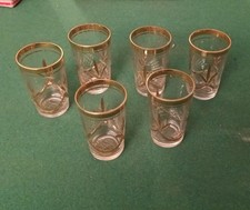 Set 6 Bicchieri Piccoli Con