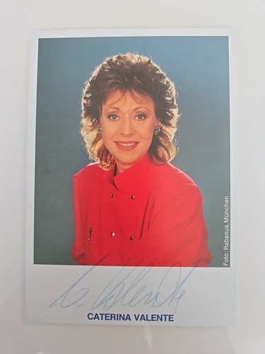 Caterina valente cartolina - caterina,