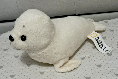 Peluche pupazzo foca bianca
