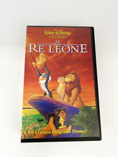 IL RE LEONE VHS VIDEO CASSETTA ORIGINALE WALT DISNEY PRIMA EDIZIONE 1995 (RARA)