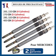 4 Bougie de préchauffage pour