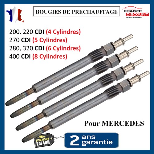 Bougie préchauffage pour - 4,